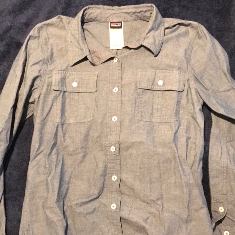 Patagonia chambray shirt